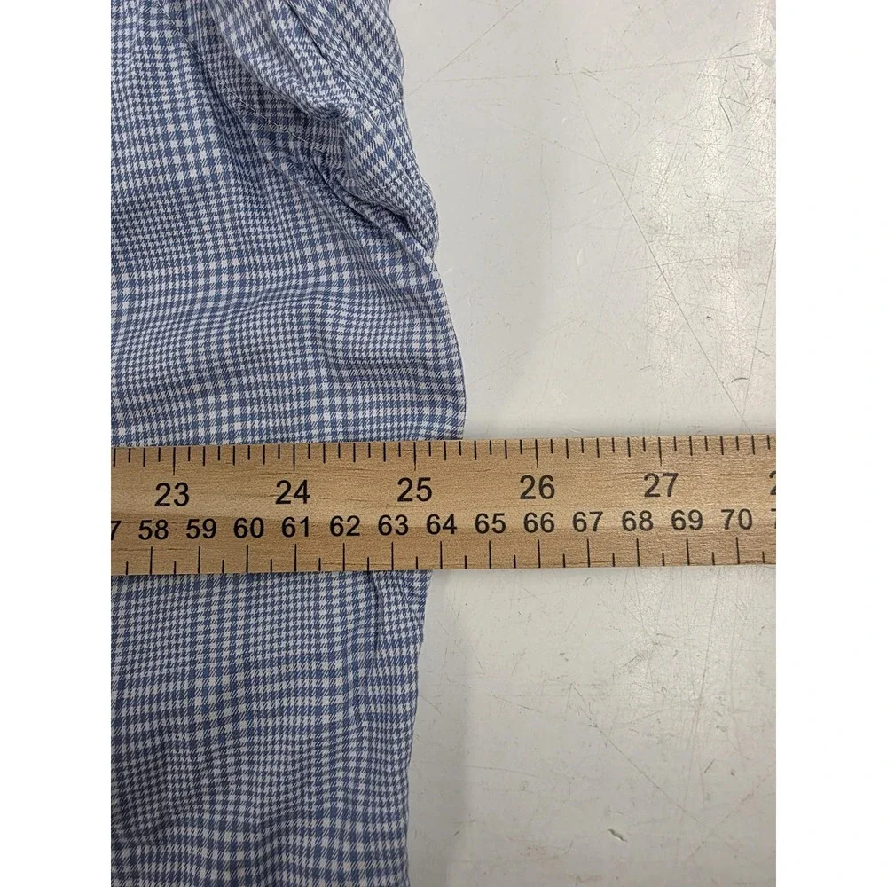 Polo Ralph Lauren Shirt Mens‎ XL Blue Classic Fit Check Button Down Cotton